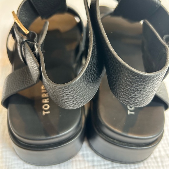 Black Strappy Sandals - Picture 4 of 5